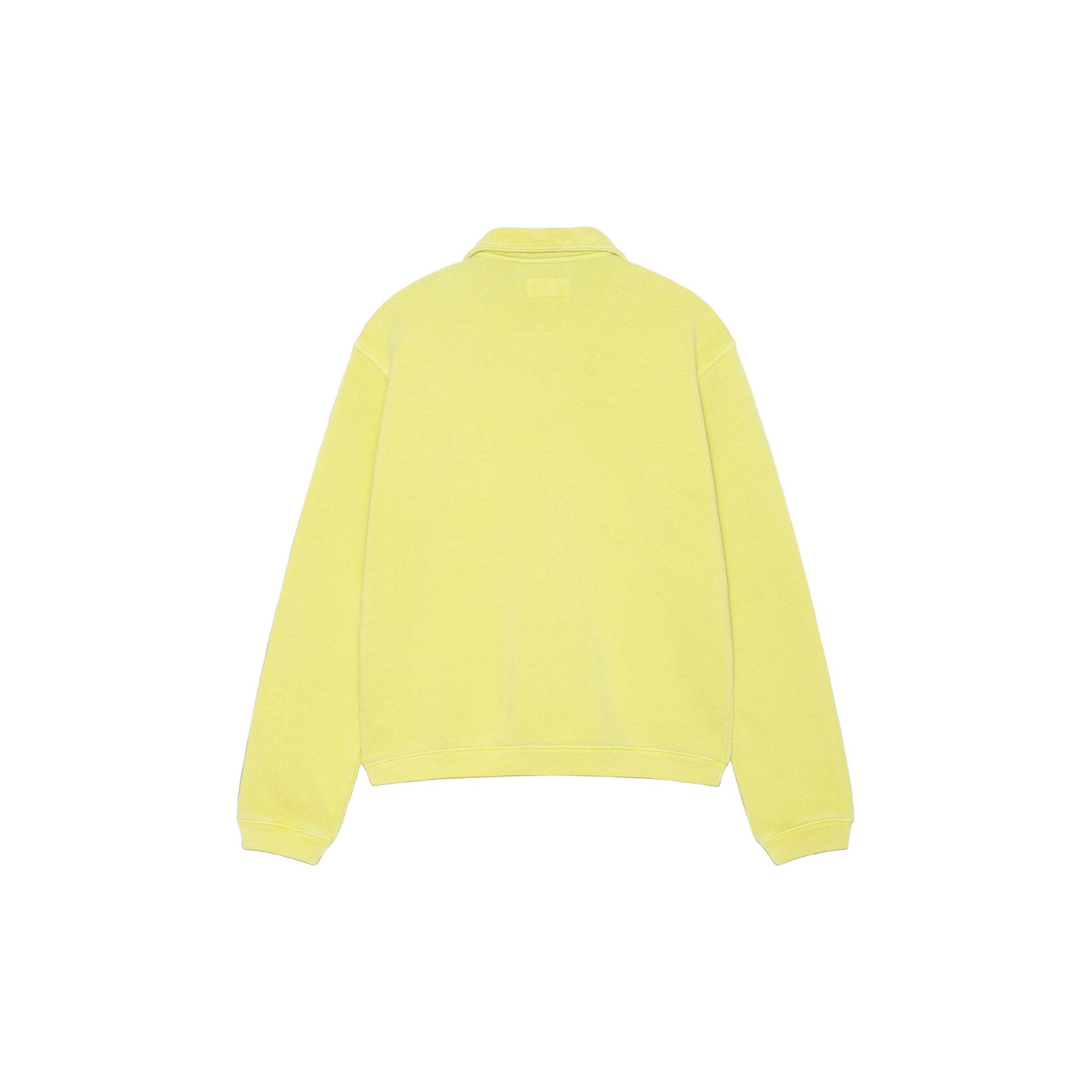 Stussy Fleece Zip Mock Hoodie Bright Yellow L - POIZON Stussy Fleece Zip Mock Hoodie Bright Yellow L - POIZON