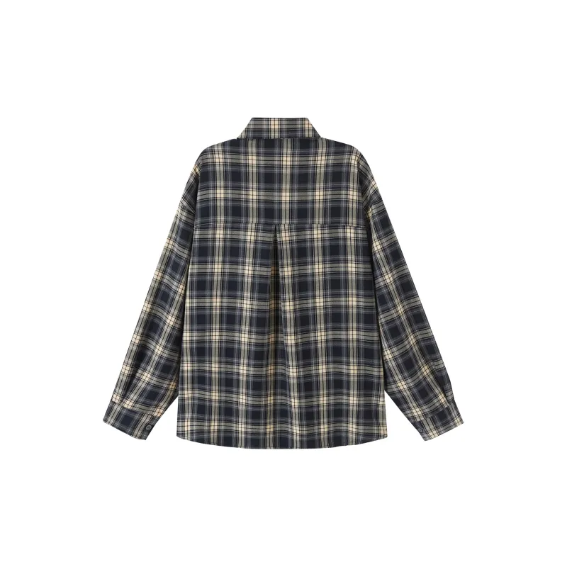 Libito Shirts Unisex Navy Blue-1