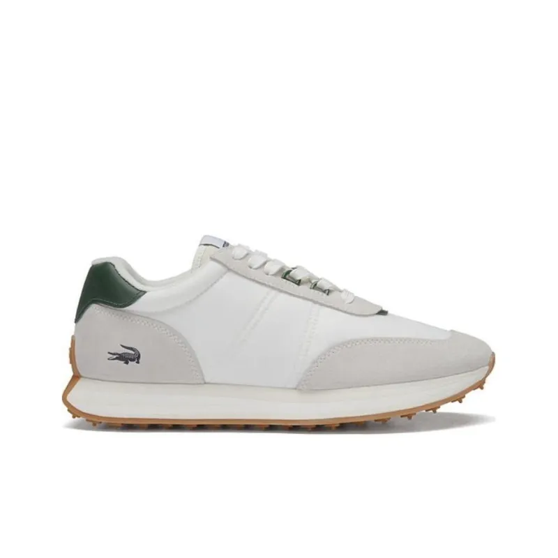 LACOSTE L SPIN Low Top Casual Shoes Men's White Green-1