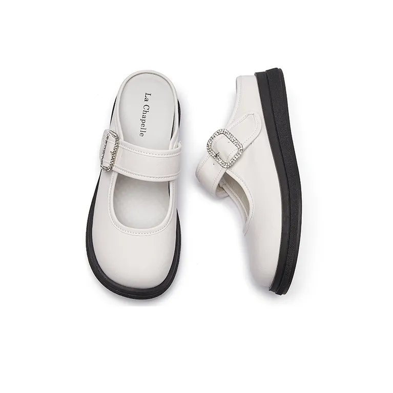 La Chapelle Abrasion Resistant Closed Toe Slippers Women's-12