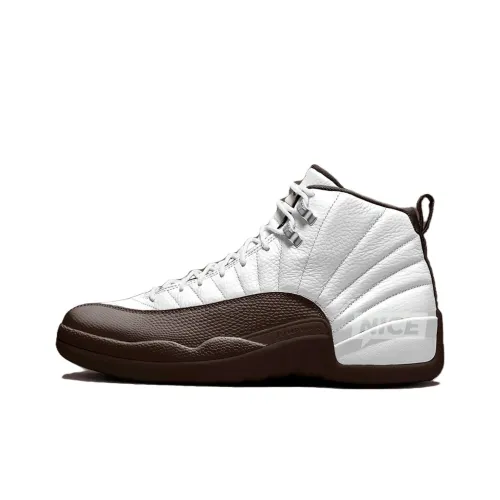 Air Jordan 12 Vintage Basketball Shoes Men Mid-Top