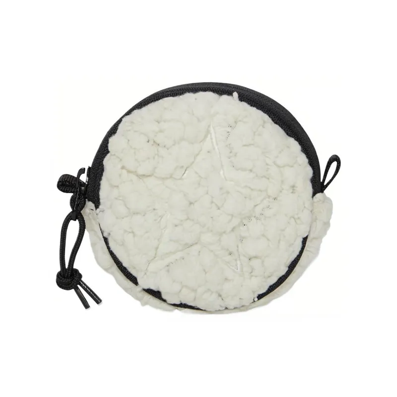 Converse Utility Pouch Velour Coin Purse Regular Unisex White-0