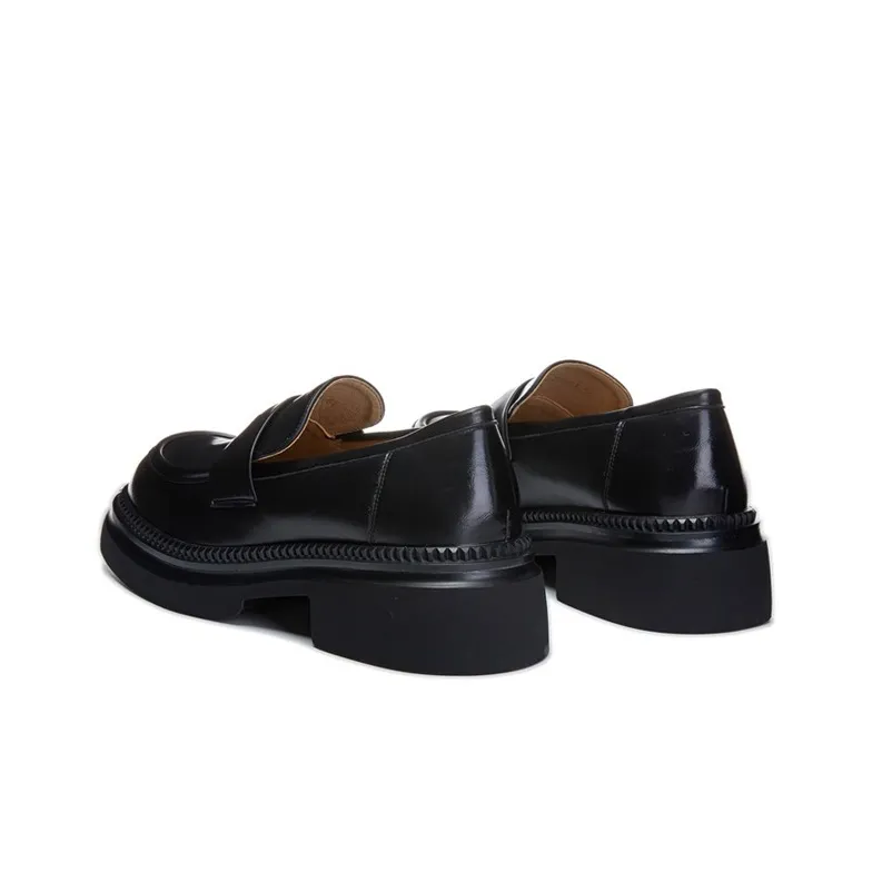 Lady's House Loafers Women's Black/Brown-4