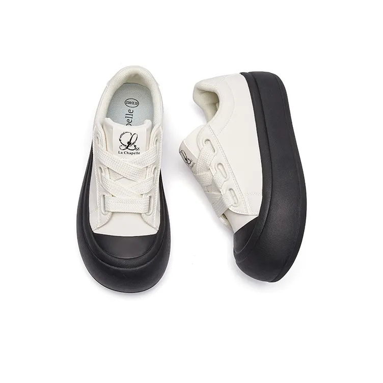 La Chapelle Height Increasing Lightweight Low-Top Skateboard Shoes Women's-12