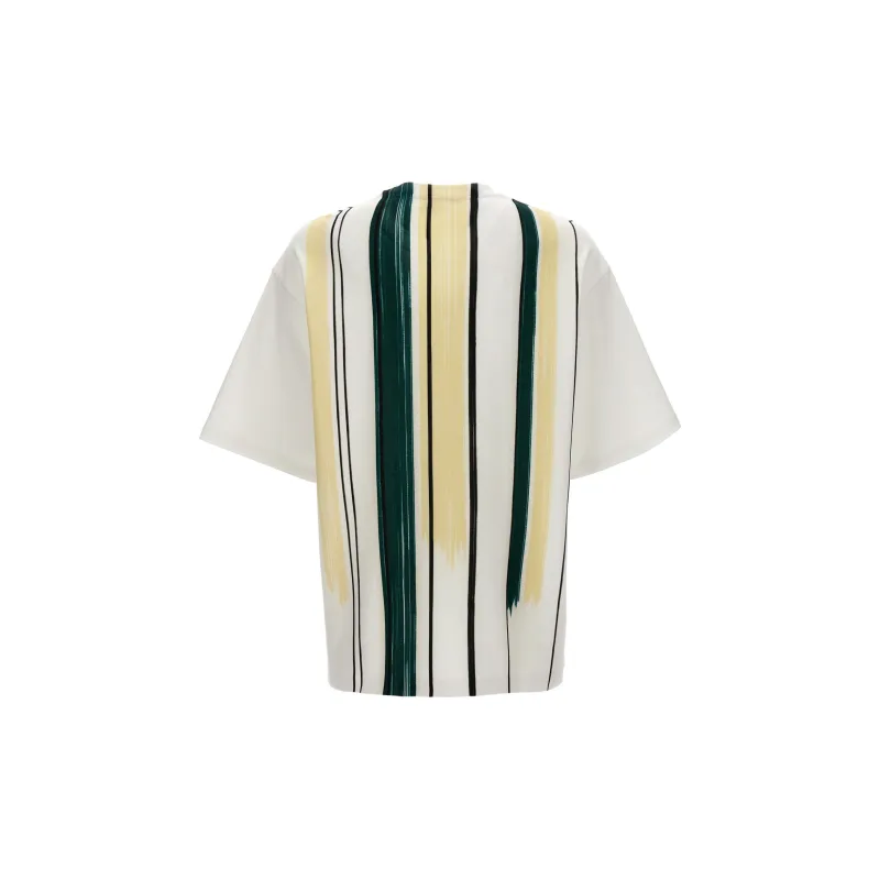Lanvin Striped Crewneck T Shirt-1
