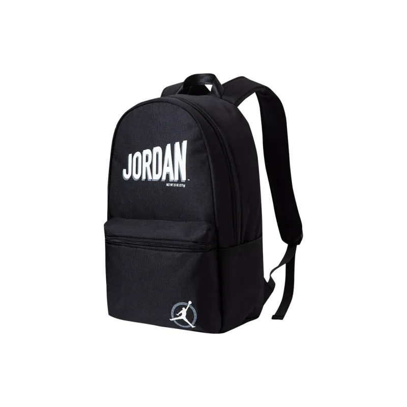 Jordan Polyester Backpack Regular Unisex Black-1