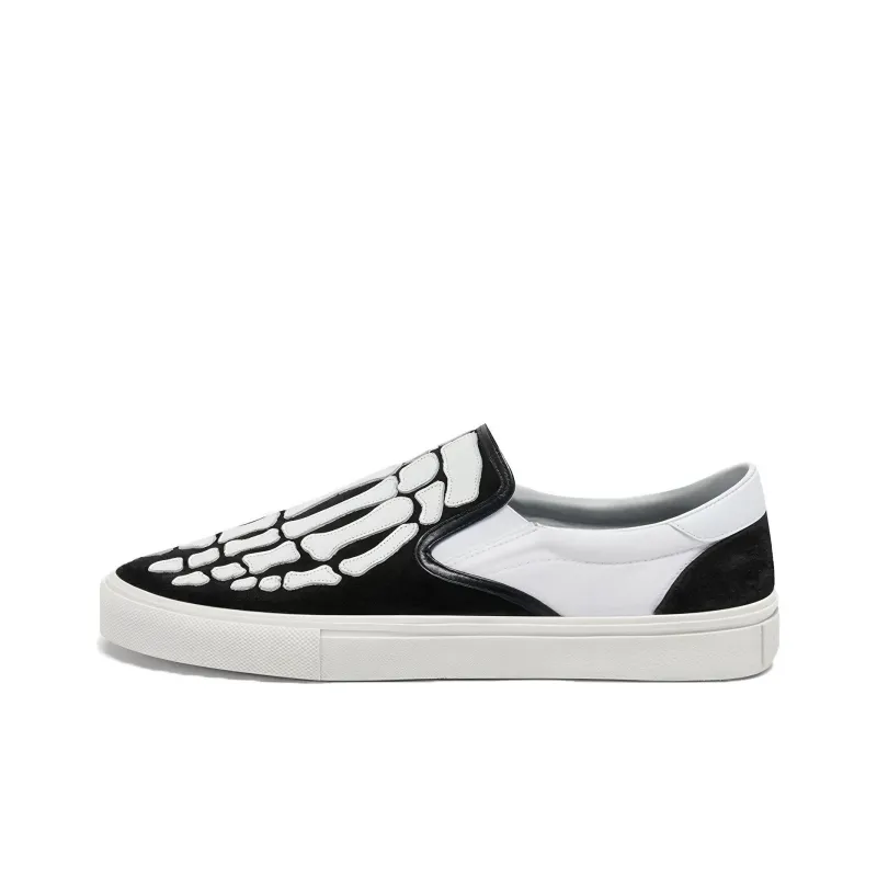 AMIRI Slip-On 'Skeleton Toe - Black White'-0
