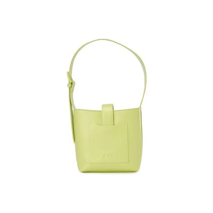 FILA Fabric Handbag, Shoulder Bag, Crossbody Bag Regular Women's Light Mustard Yellow-3