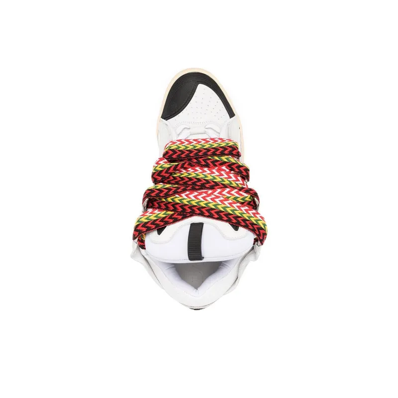Lanvin Leather Curb White Ivory-4