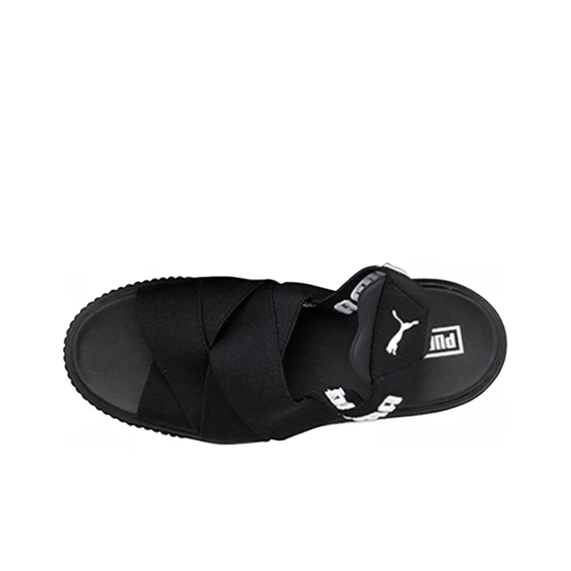 PUMA Platform Sandal 'Black' Women's-2