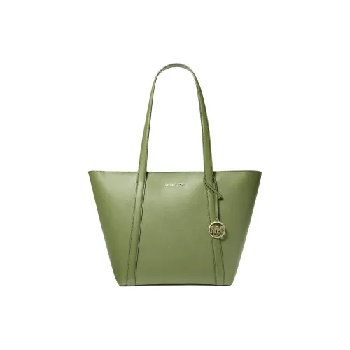 MICHAEL KORS Coated Canvas Tote Bag Shopping Bag Shoulder Bag Handbag Large Size Women's Light Saint