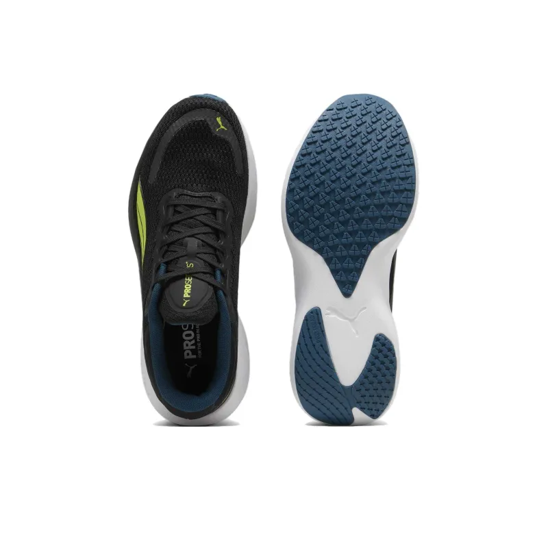PUMA Scend Pro Slip-Resistant Low-Top Training Running Shoes Unisex Black Green-3