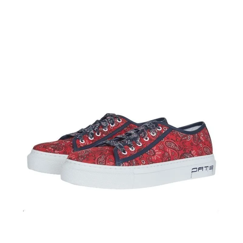 ETRO Stylish Skateboarding Shoes Men's Red-2