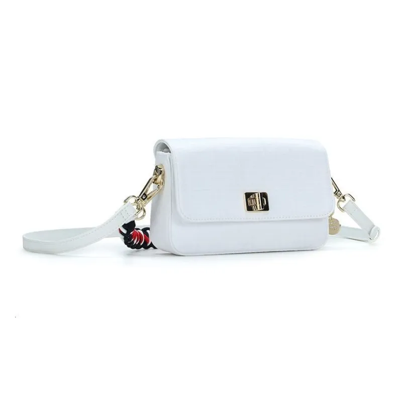 FILA PU Shoulder Bag, Crossbody Bag, Handbag Regular Women's Standard White-2