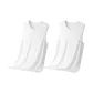 [2 Pack]White+White