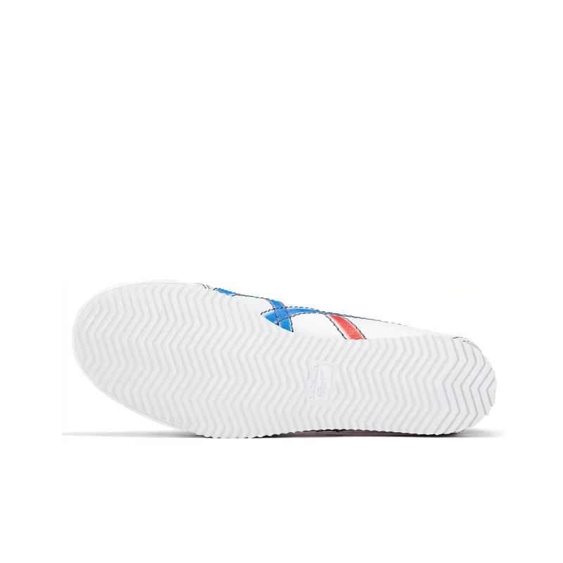 Onitsuka Tiger MEXICO 66 SD PF Low Top Casual Shoes Unisex White Blue Red-4