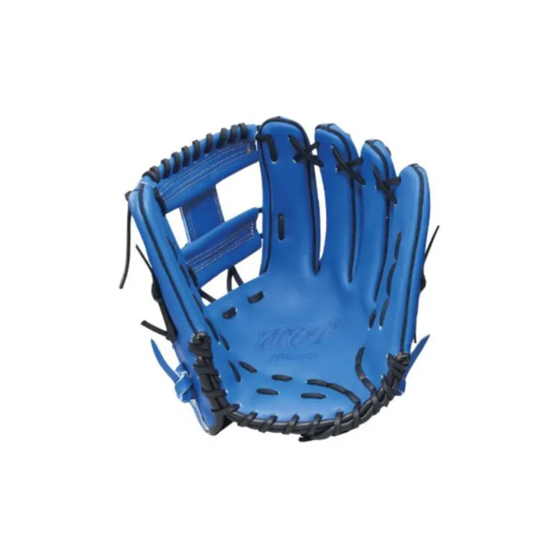Mizuno Baseball Gloves Catcher's Glove Top Grain Cow Leather Unisex Black Red-1