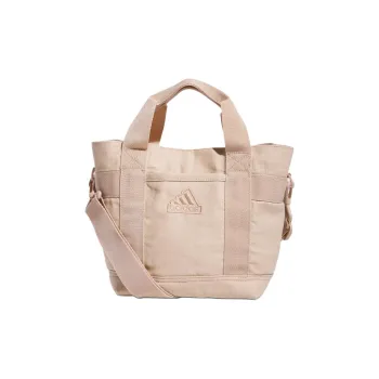 Adidas Canvas Canvas Bag Tote Bag Shopping Bag Shoulder Bag Crossbody Bag Handbag Mini Women's Iridescent Beige