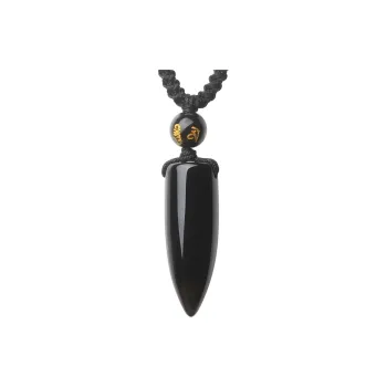 Reiki Obsidian Jade Necklaces Unisex