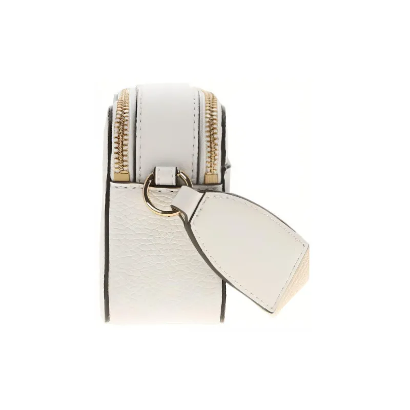 MICHAEL KORS Jet Set Leather Shoulder Bag, Crossbody Bag Trumpets Women's White-2