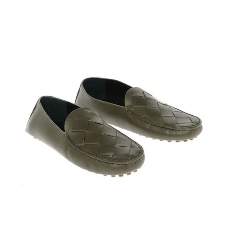 Bottega Veneta Loafers Men's Green-3