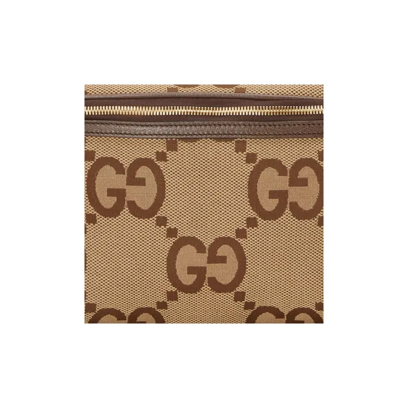 GUCCI Canvas Crossbody Bag, Shoulder Bag, Fanny Pack Regular Men's Beige Brown-7