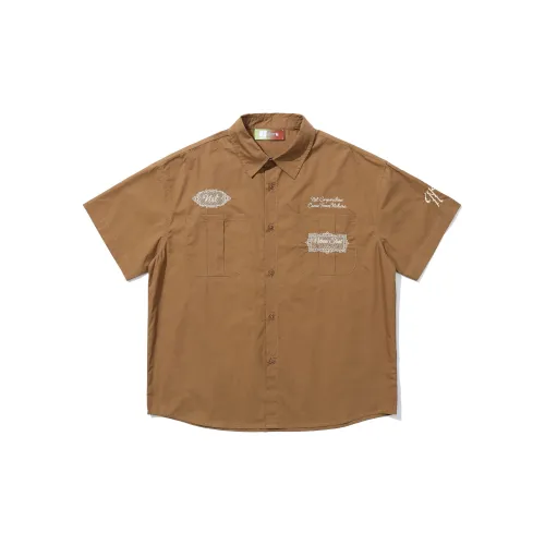 NSTNEW START Shirts Unisex Brown