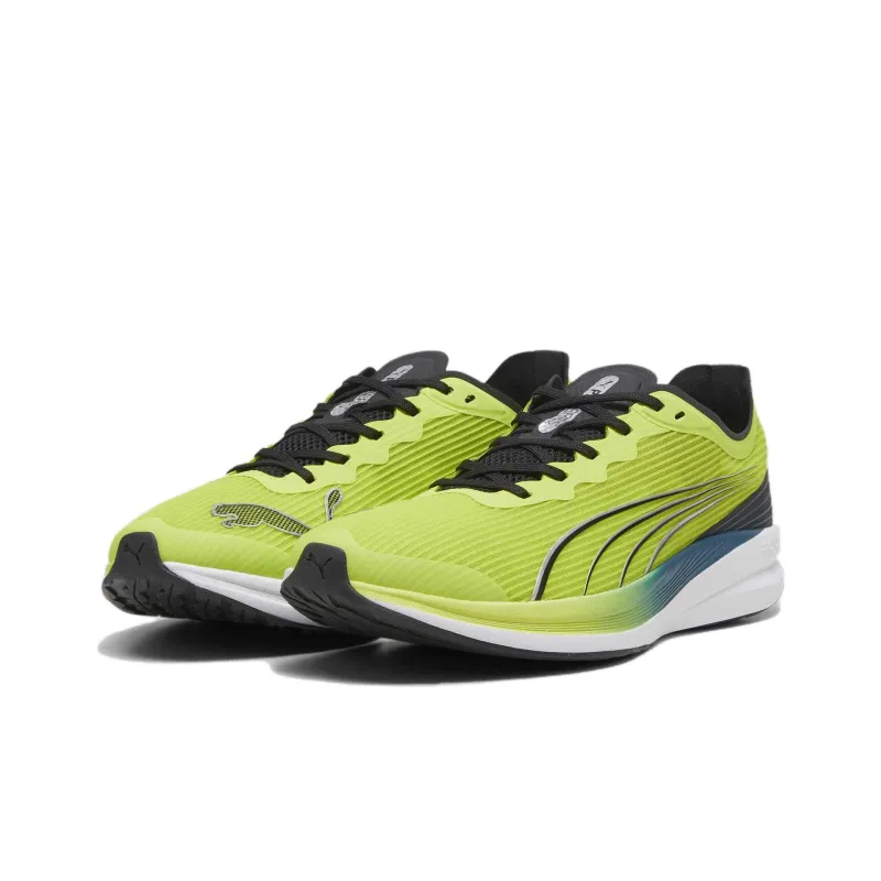 PUMA Redeem Pro Racer Unise Slip Resistant Low Top Running Shoes Unisex Green-2