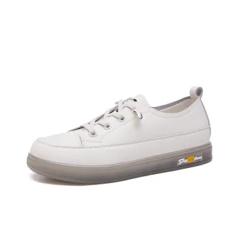RED DRAGONFLY White Sneakers For Women's Abrasion Resistant Low Top Casual Shoes Women's