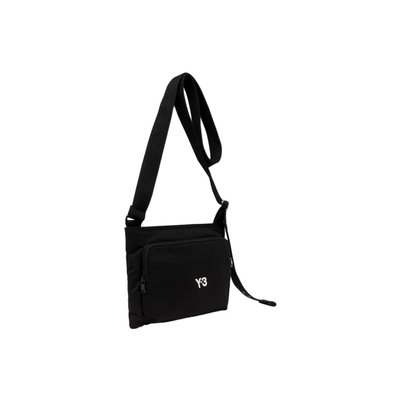 Y-3 Sacoche Logo-embroidered Messenger Bag-2