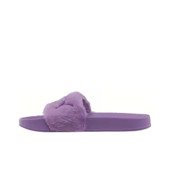 PUMA Fenty X PUMA Fur Slide Sandals Purple