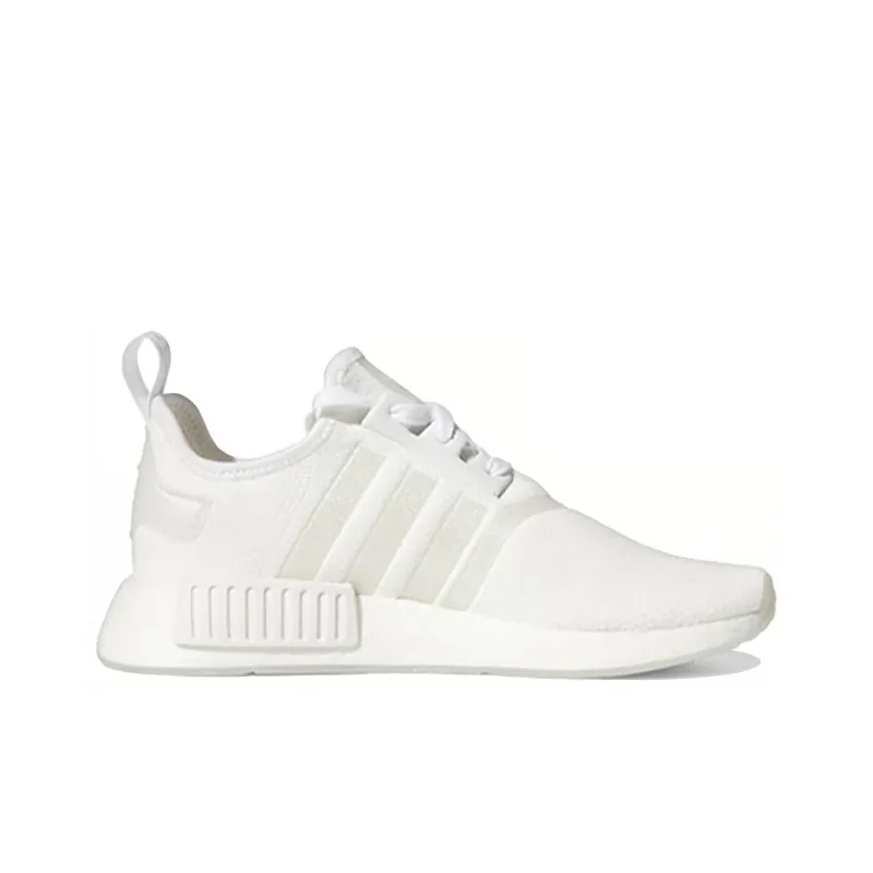 Adidas Nmd R1 White Silver Metallic Women's-1