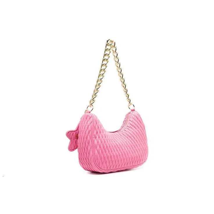 VERSACE JEANS COUTURE Polyurethane Handbag Shoulder Bag Crossbody Bag Women's Pink-2
