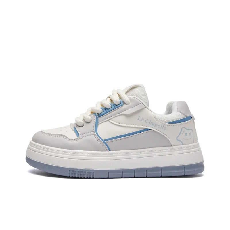 La Chapelle Height Increasing Wear-Resistant Low-Top Skateboard Shoes Women's-20