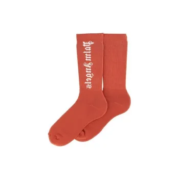 PALM ANGELS Logo Intarsia Socks