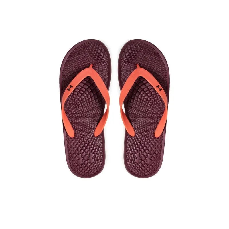 Under Armour Atlantic Dune Sandals Slide Slippers Low Heel Men's Red-3