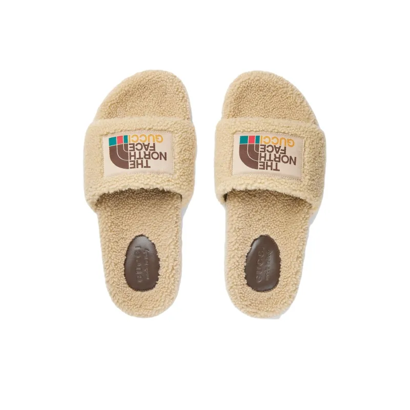 GUCCI The North Face X GUCCI Merino Wool Slide 'Butterscotch'-5