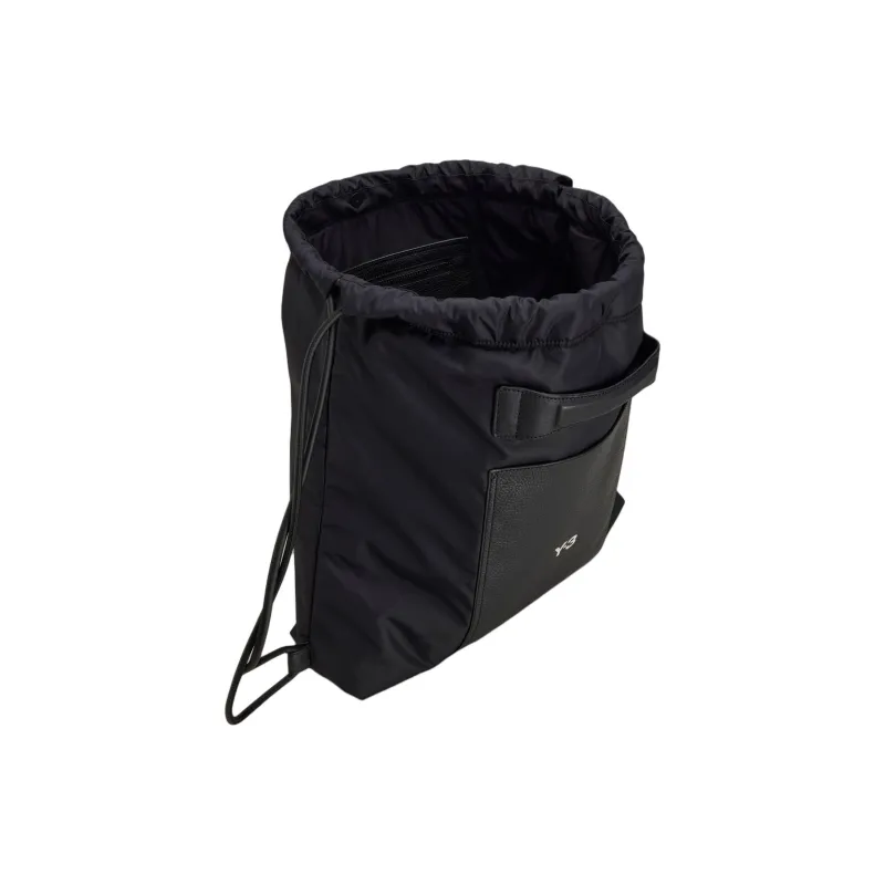 Y-3 X Lux Logo-debossed Backpack-3