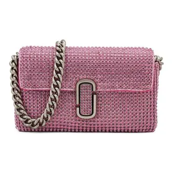 MARC JACOBS Embellished The Mini Soft Shoulder Bag