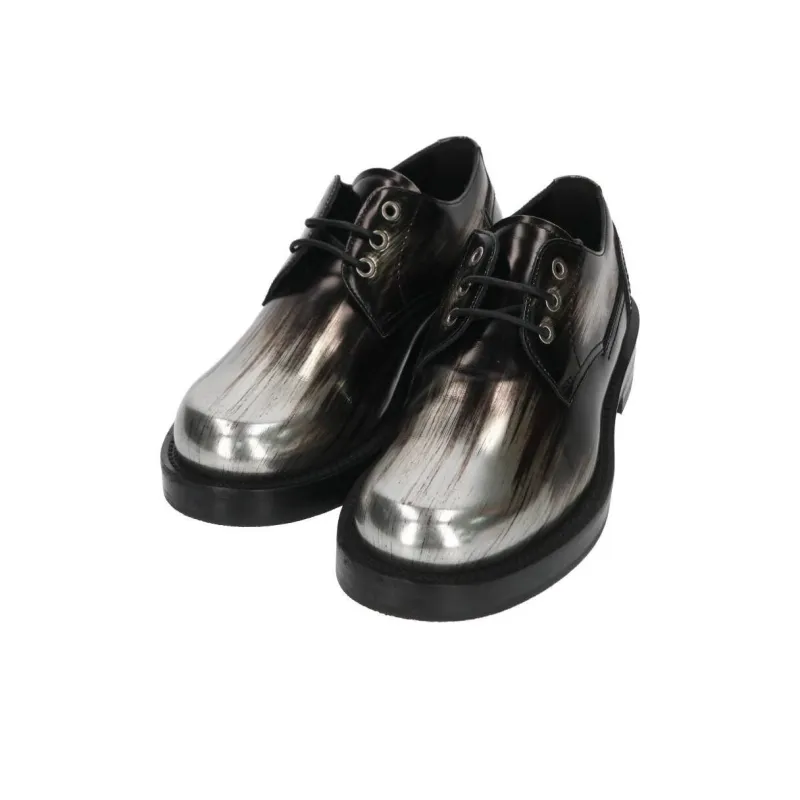 DIOR Carlo Derby Shoes Men's Silver-3