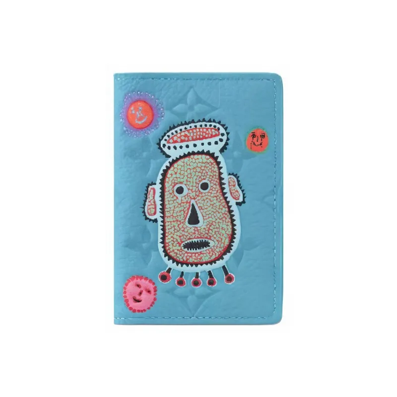 LOUIS VUITTON Lv X Yk Pocket Organizer Blue-0