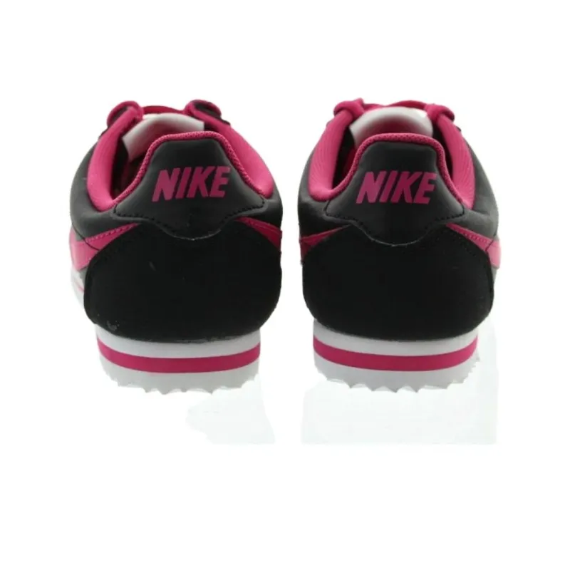 Nike Cortez Black Vivid Pink GS-4