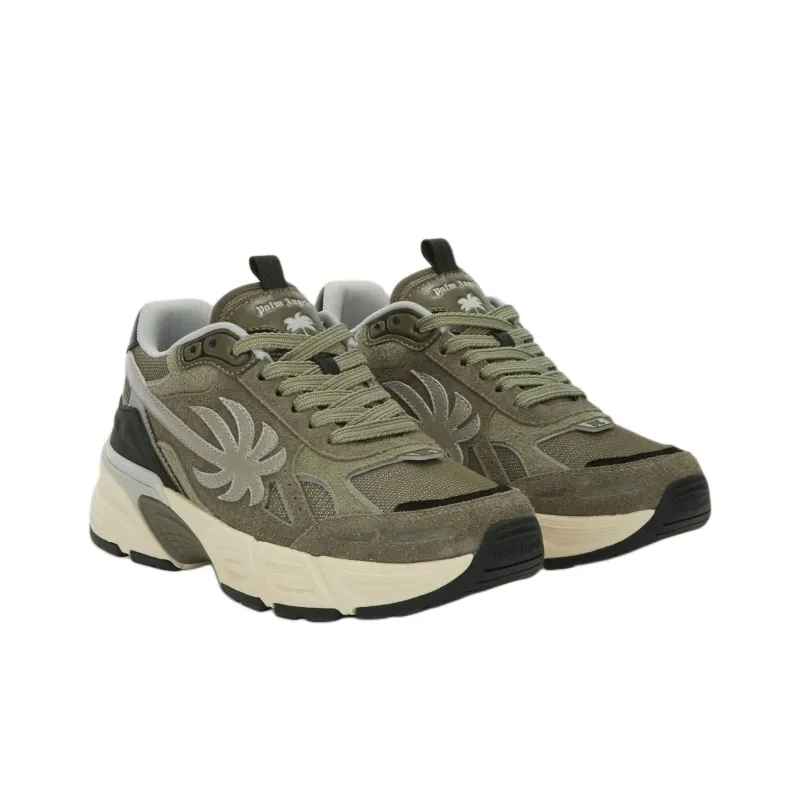PALM ANGELS Palm Tree Patch Chunky Sole Sneakers-2
