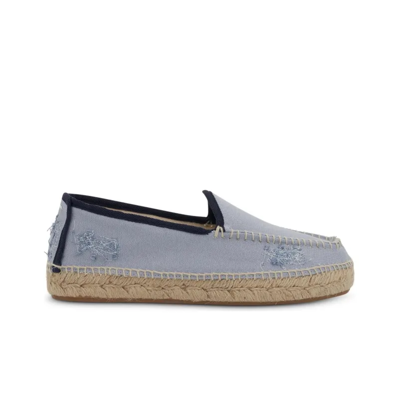 Maison Margiela Embroidered Canvas Espadrilles-1