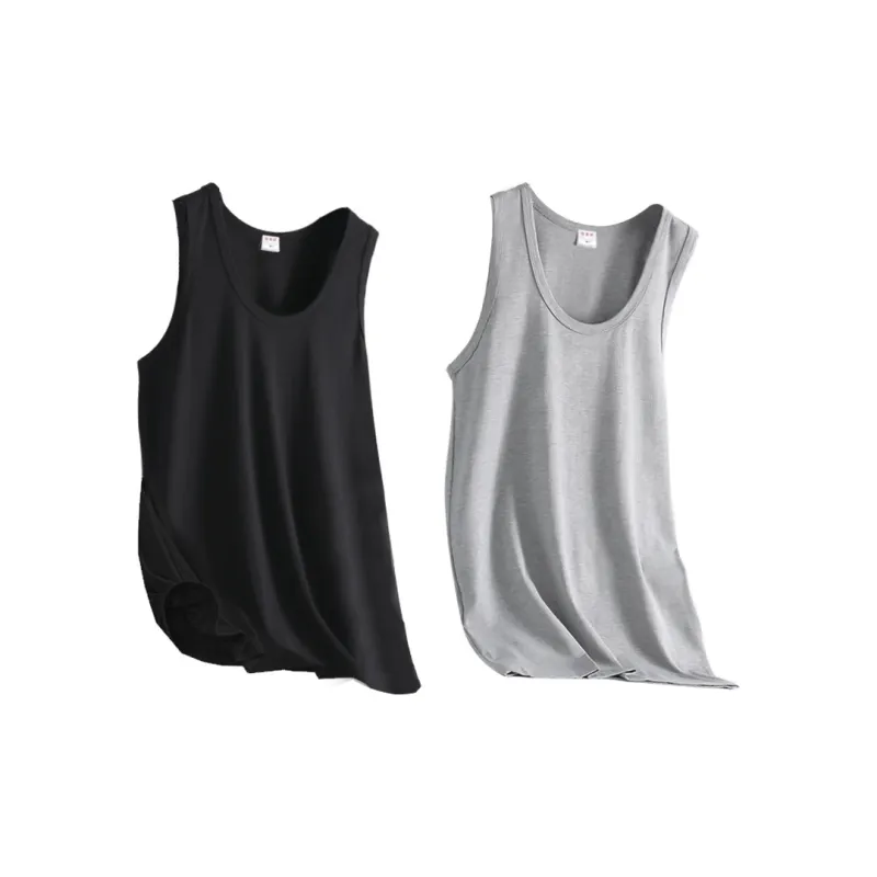 H YXIANG Men Tank Tops-4