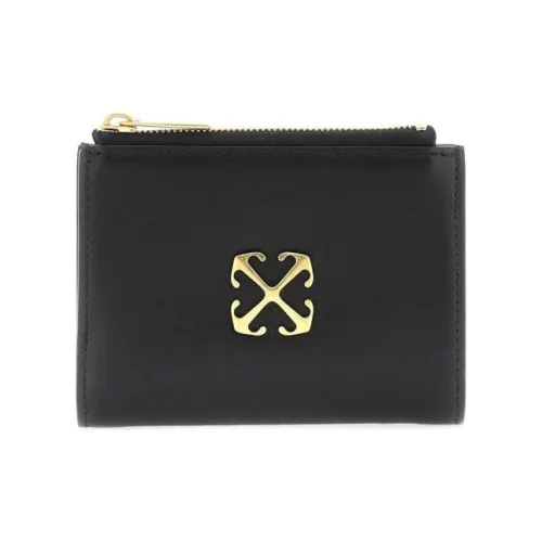 OFF-WHITE Arrows-plaque Leather Wallet