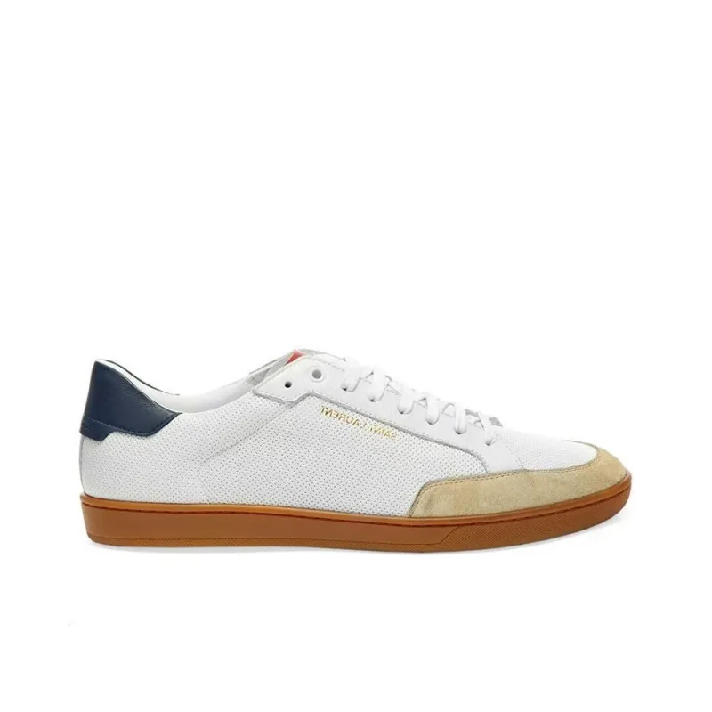 SAINT LAURENT Court Classic SL/10 Optic White-1