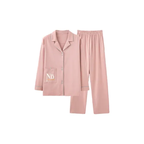 Pretty Lady Pajama Set Women's Dusty Pink