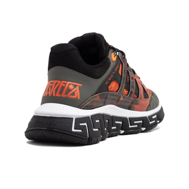 VERSACE Trigreca Bright Orange Black Grey-4