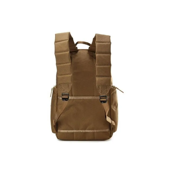 FILA Fabric Laptop Backpack Large Size Men's Soil Brown-3